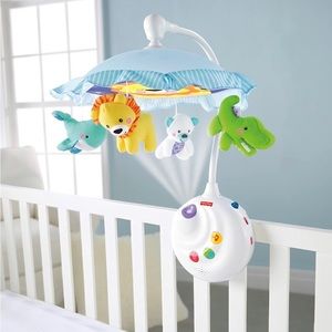 Fisher Price Baby Mobil/ Projector and white noise machine.